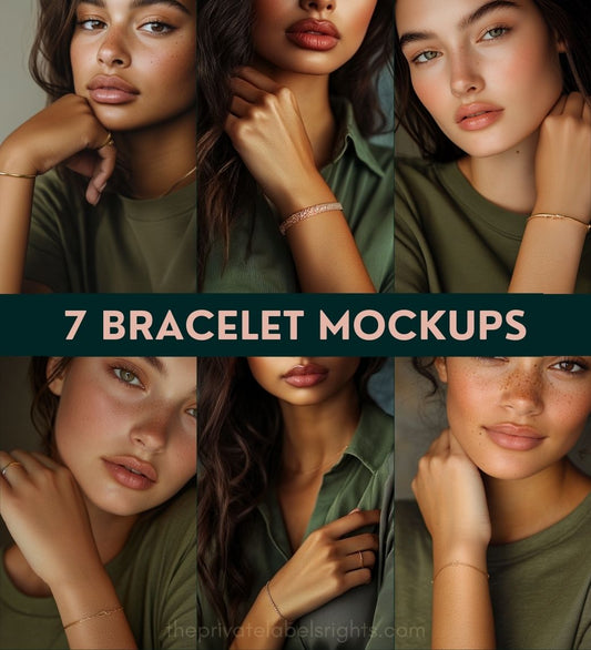 Bracelet Mockups • Olive Hues