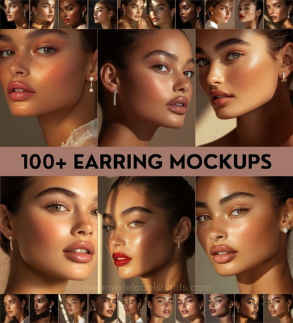 Earring Mockups • Classic Glam