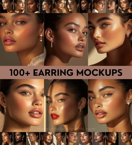 Earring Mockups • Classic Glam