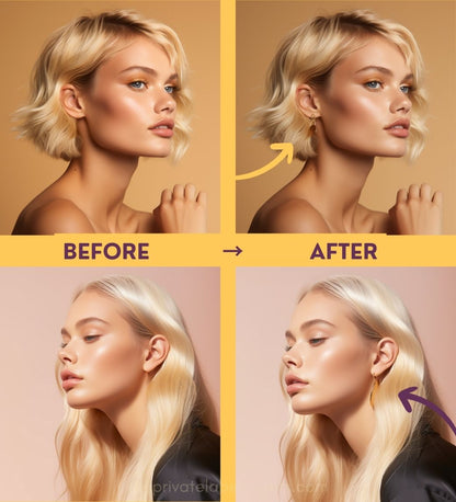 Earring Mockups • Blonde Glam