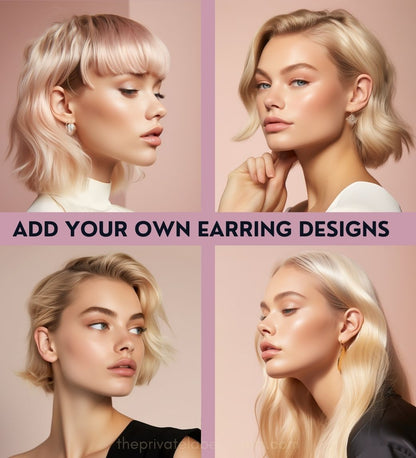 Earring Mockups • Blonde Glam