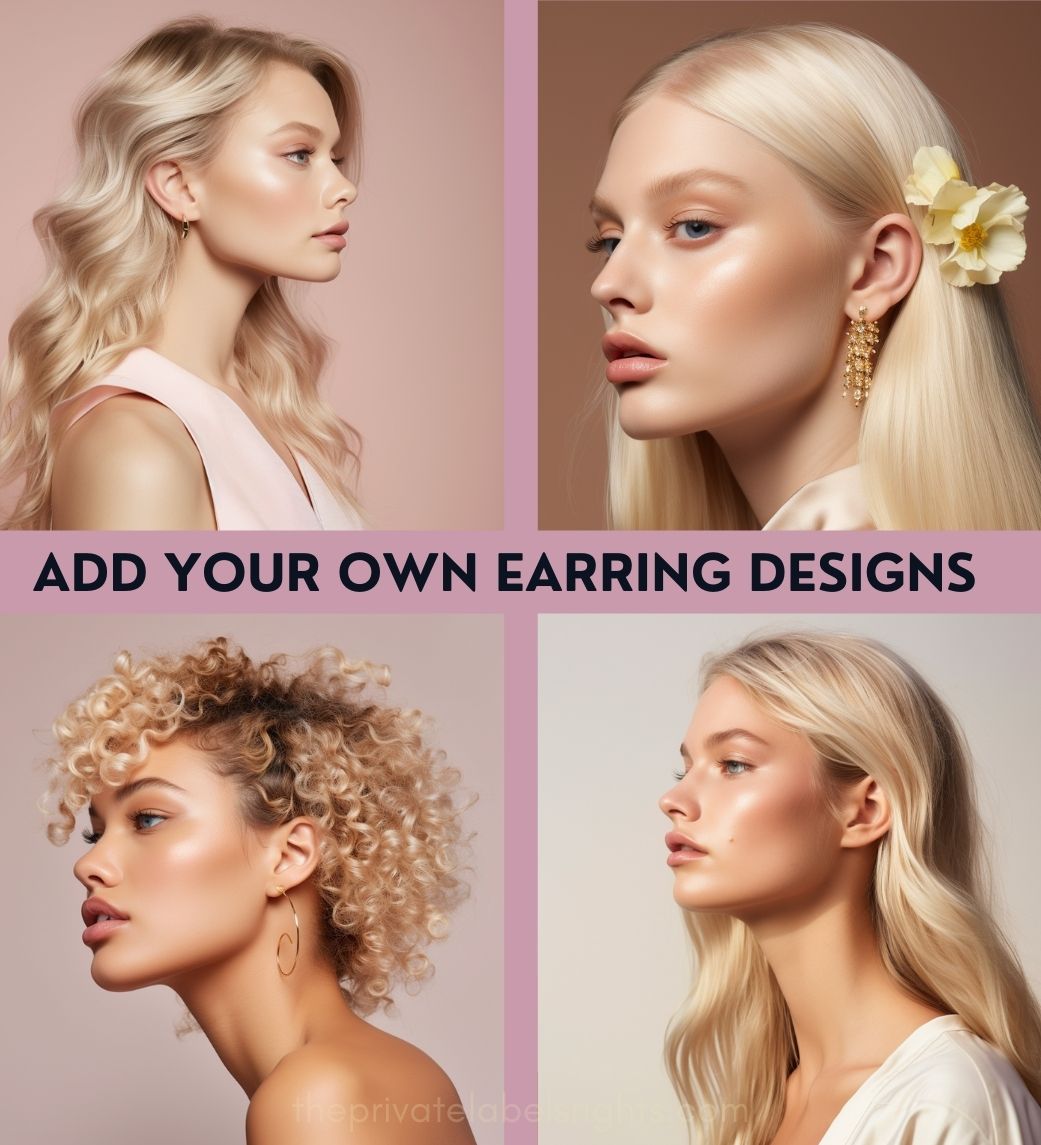 Earring Mockups • Blonde Glam