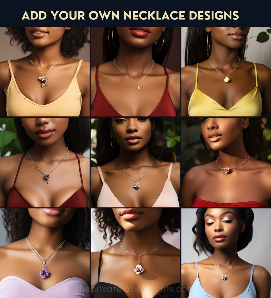 Necklace Mockups • Melanin