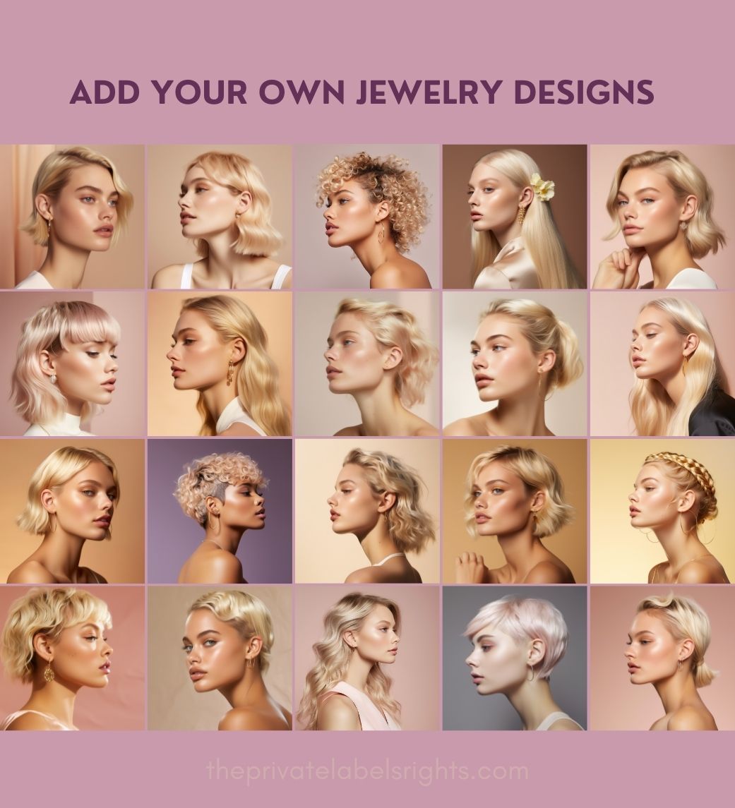 Earring Mockups • Blonde Glam